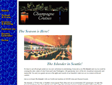 Tablet Screenshot of champagnecruise.com